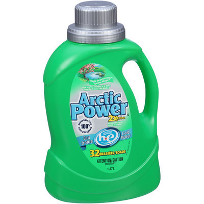 Arctic Power™ 2x Ultra HE Cold Water Spring Magic™ Liquid Detergent 1.47L Jug
