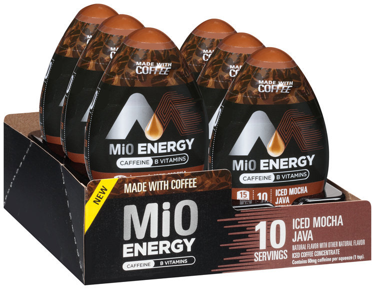 MiO Energy Iced Mocha Java Iced Coffee Concentrate 1.62 fl. oz. Bottle