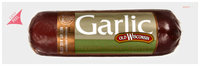 Old Wisconsin® Garlic Premium Summer Sausage 8 oz. Package
