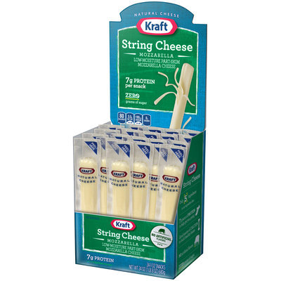 Kraft® Low-Moisture Part-Skim Mozzarella String Cheese 24-1 oz. Sticks