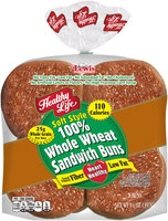 Healthy Life® Soft Style 100% Whole Wheat Sandwich Buns