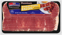 Plumrose® Premium Hardwood Smoked Smokey Maple Bacon 16 oz. Package
