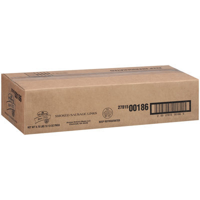 Eckrich Naturally Hardwood Smoked Beef Smoked Sausage 13 Oz Pack