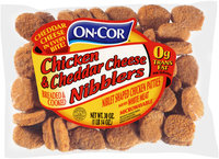 On-Cor® Breaded & Cooked Chicken & Cheddar Cheese Nibblers 30 oz. Bag