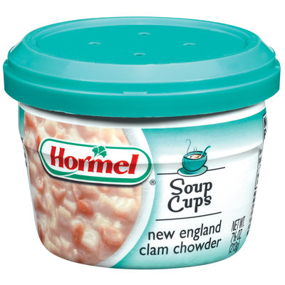 HORMEL New England Clam Chowder Soup MW Cup 7.5 OZ MICROCUP
