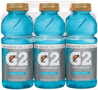 G2 G Series Perform Glacier Freeze Sports Drink 20 Oz Plastic Bottles