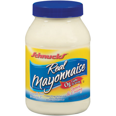 Schnucks Real Mayonnaise 30 Fl Oz Plastic Jar