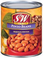 S&W Premium Frijoles Pintos Pinto Beans 29 Oz Can
