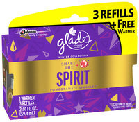 Glade® PlugIns® Share The Spirit™ Scented Oil Refill Air Freshener 3 ct Packs
