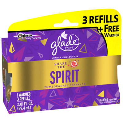 Glade® PlugIns® Share The Spirit™ Scented Oil Refill Air Freshener 3 ct Packs