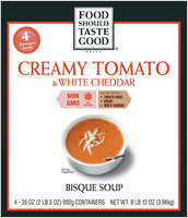Food Should Taste Good™ Creamy Tomato & White Cheddar Bisque Soup