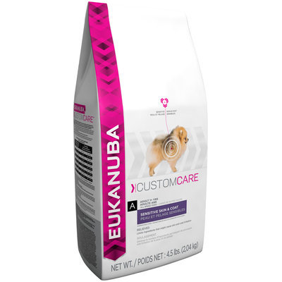 Eukanuba Custom Care Adult Sensitive Skin & Coat Dog Food 4.5 lb. Bag