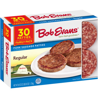 Bob Evans® Regular Pork Sausage Patties 30 ct Box