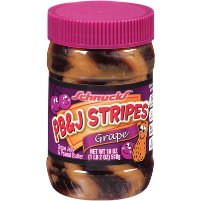 Schnucks® PB&J Stripes Grape 18 oz. Jar
