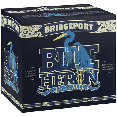 Bridgeport Blue Heron Pale Ale 12 Oz Beer 12 Pk Glass Bottles
