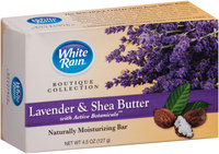 White Rain® Boutique Collection Lavender & Shea Butter Moisturizing Bar 4.5 oz. Box