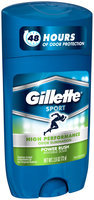 Gillette Odor Shield Sport Invisible Solid Anti-perspirant & Deodorant Power Rush