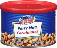 Special Value® Party Nuts 9 oz. Canister