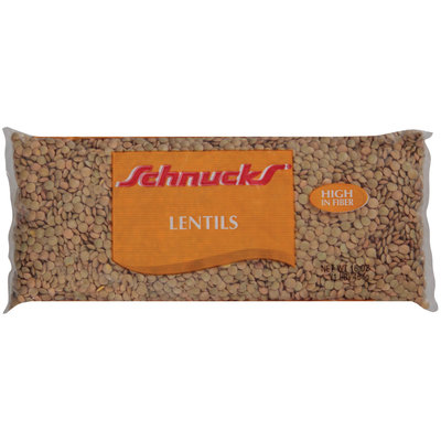 Schnucks Lentils 1 Lb Bag