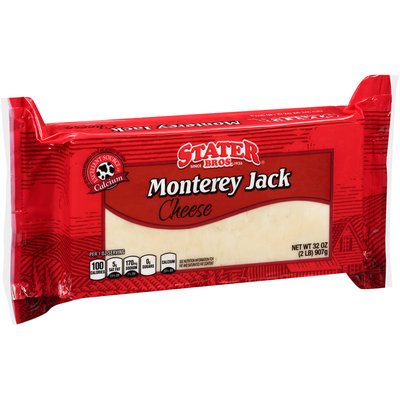 Stater Bros.® Monterey Jack Cheese 32 oz. Brick