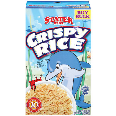 Stater Bros. Crispy Rice Bulk Package Cereal 31 Oz Box