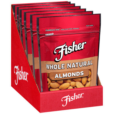 Fisher® Whole Natural Almonds 5 oz.
