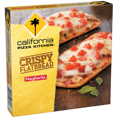 CALIFORNIA PIZZA KITCHEN Crispy Flatbread Margherita Pizza Box