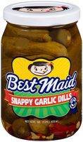 Best Maid® Snappy Garlic Dills Pickles 16 fl. oz. Jar