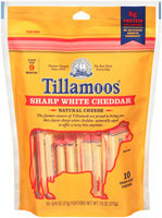 Tillamoos® Snack-Sized Sharp White Cheddar Cheese 10 ct Bag