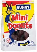 Bunny® Frosted Mini Donuts 7 oz. Stand Up Bag