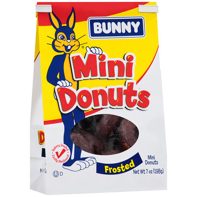 Bunny® Frosted Mini Donuts 7 oz. Stand Up Bag