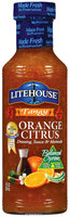 Litehouse Tangy Orange Citrus Dressing Sauce & Marinade 12 Fl Oz Glass Bottle