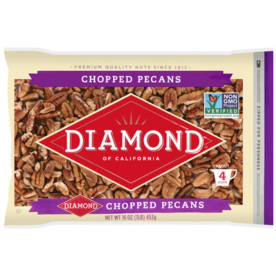 Diamond of California® Chopped Pecans 16 oz. Bag