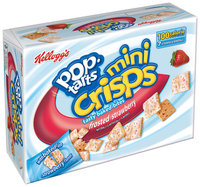 Kellogg's Pop-Tarts Mini Crisps Frosted Strawberry Toaster Pastry Bites