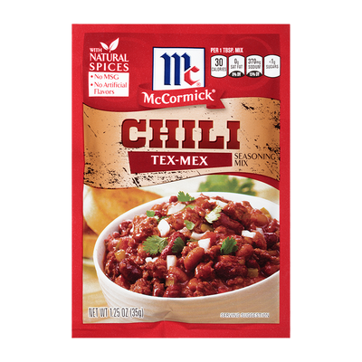McCormick® Tex Mex Chili Seasoning Mix