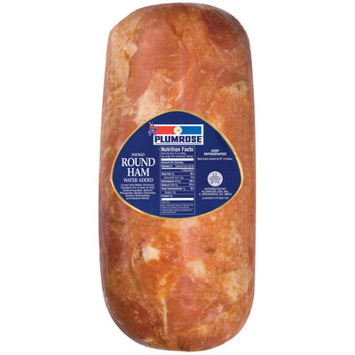 Plumrose Ham Round Smoked Food Service 1 Ct