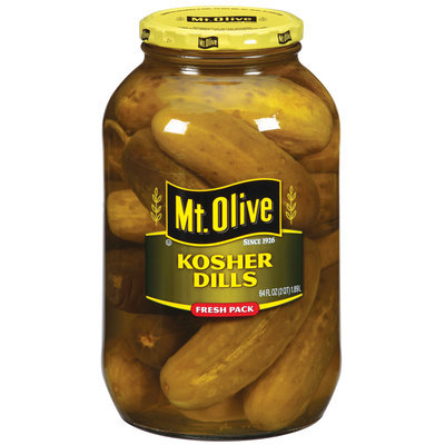 Mt. Olive Kosher Dills Pickles 64 Oz Jar