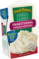 Simply Potatoes/Diner's Choice Traditional Mashed Potatoes 2 Lb Tray