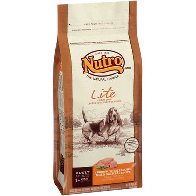 Nutro® Lite Weight Loss Adult Chicken, Whole Brown Rice & Oatmeal Recipe Dog Food 5 lb. Bag