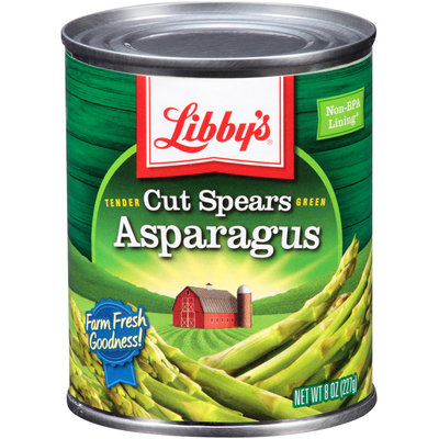 Libby's® Tender Green Cut Asparagus Spears 8 oz. Can