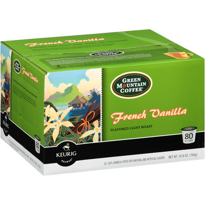 Green Mountain Coffee® French Vanilla Light Roast Coffee K-Cups 80 ct Box
