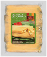 Nuevo Grille® Green Chile & Cheese Tamales 4-4 oz. Tamales