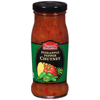 Crosse & Blackwell® Pineapple Pepper Chutney 8 oz. Bottle
