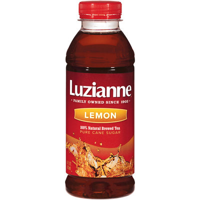 Luzianne Lemon Tea 16 Oz Plastic Bottle