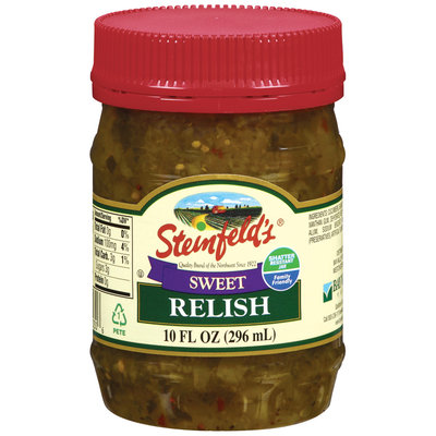 Steinfeld's Sweet Relish 10 Oz Plastic Jar