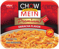 Nissin® Premium Sriracha Flavor Chow Mein Noodles 4 oz. Tray