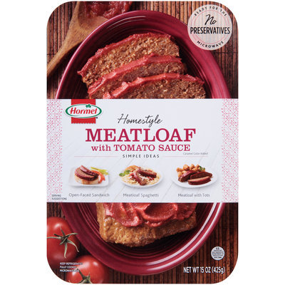 Hormel® Homestyle Meatloaf with Tomato Sauce 15 oz. Tray