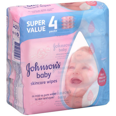Johnson's® Baby Skincare Wipes Super Value
