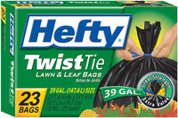 Hefty® 39 Gallon Lawn & Leaf Twist Tie Bags 23 ct. Box