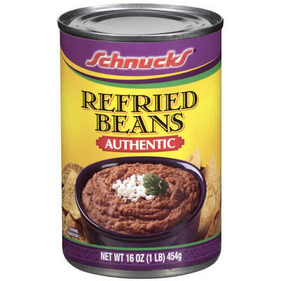 Schnucks Refried Beans 16 Oz Can